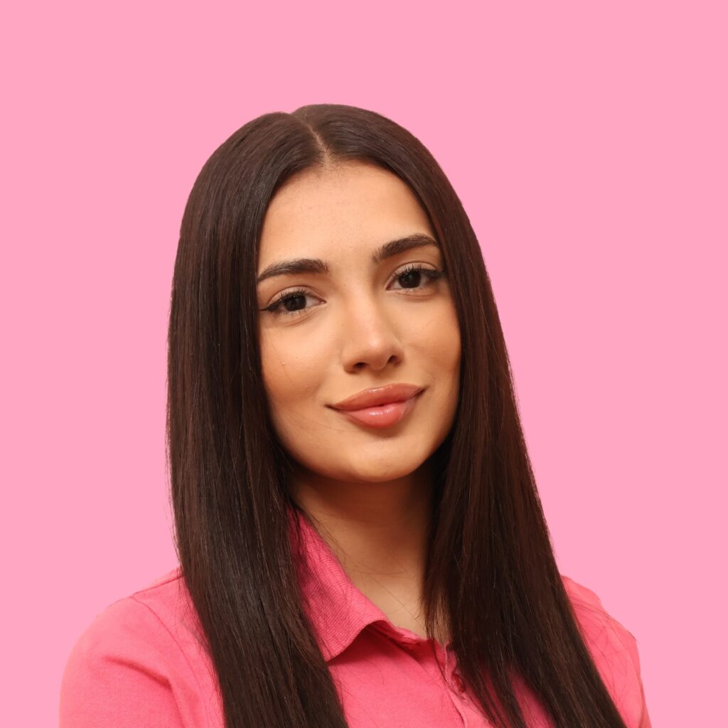 Porträt von Melissa aus dem Ordinationsteam